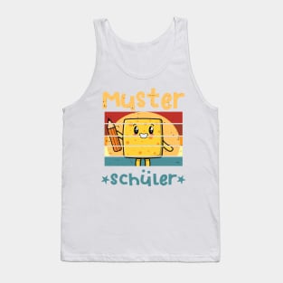 Musterschüler 1. Klasse Schulbeginn T shirt Tank Top